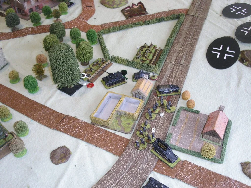 After the engineers' attack