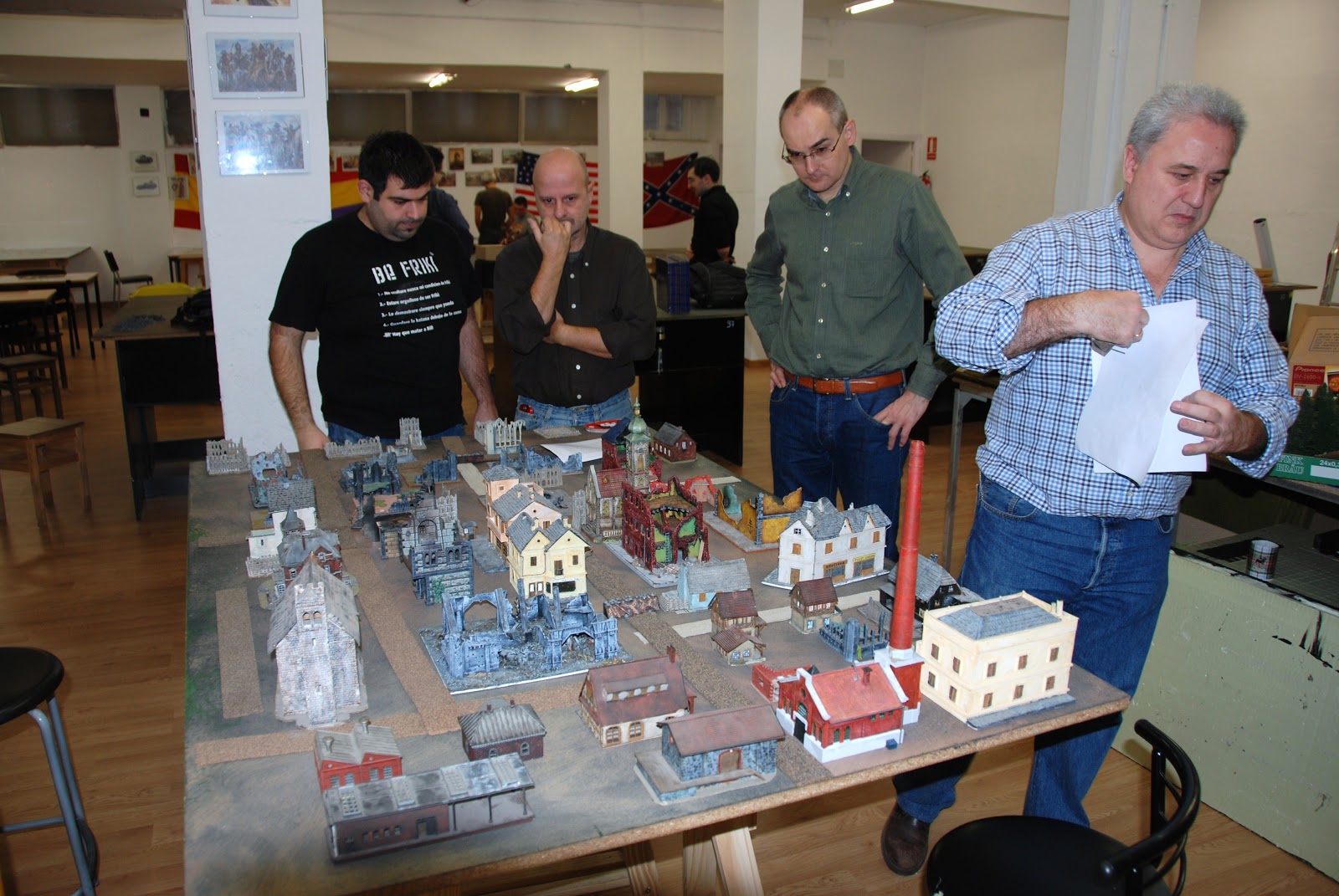 Russian Commanders looking concerned about the coming battle