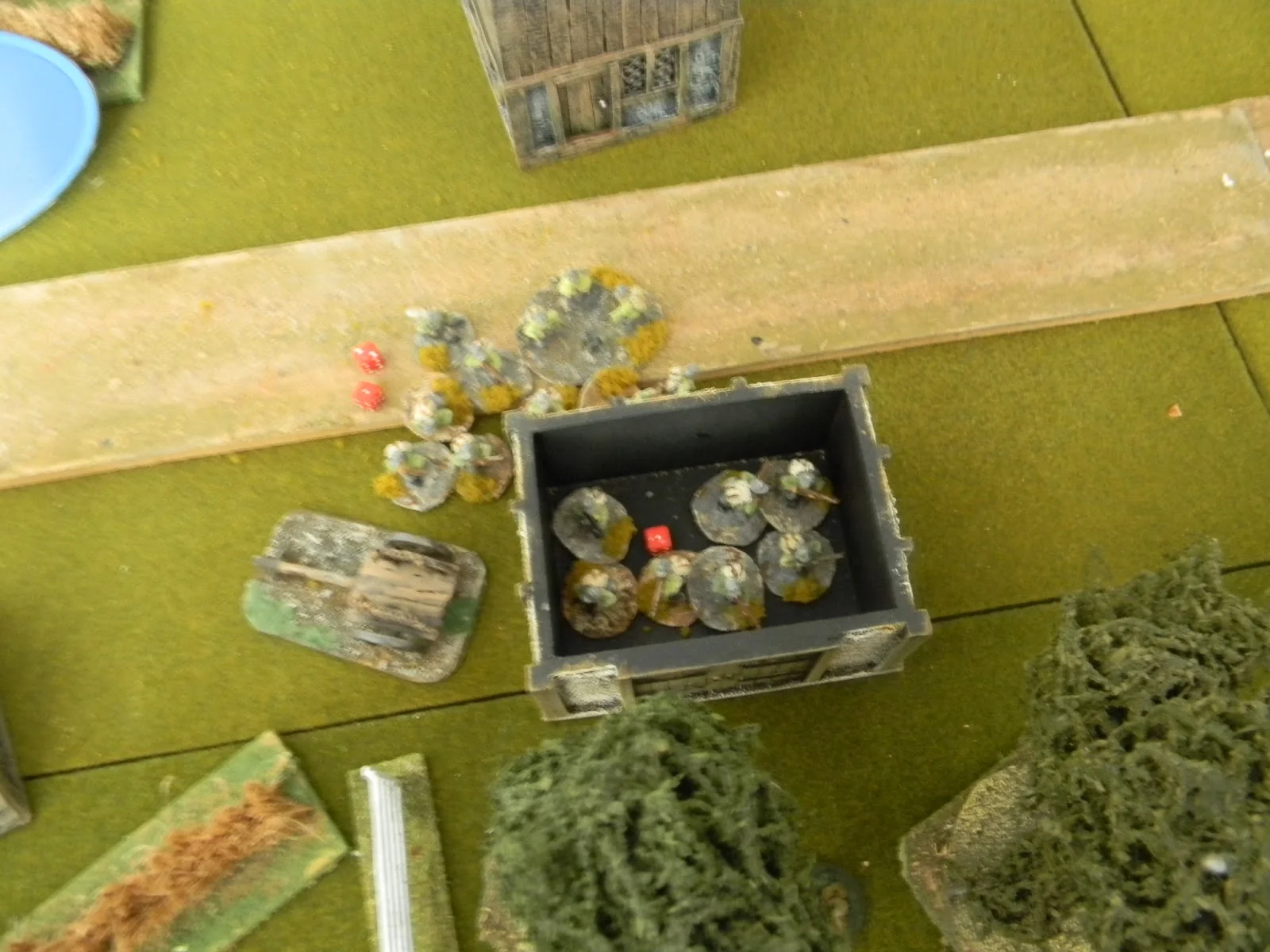 Here the Germans have taken one of the buildings