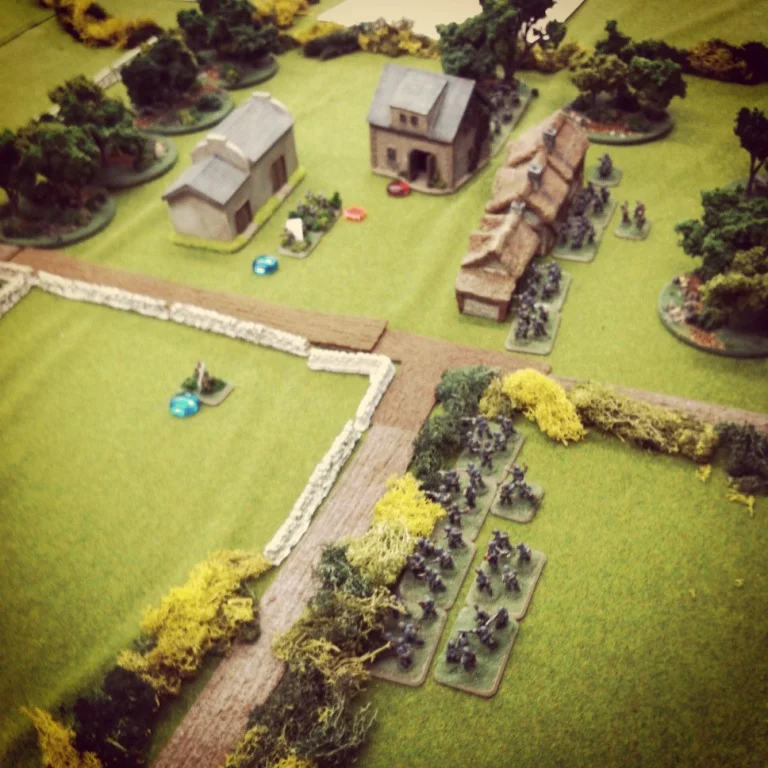Germans reinforcements push the Americans from the farm