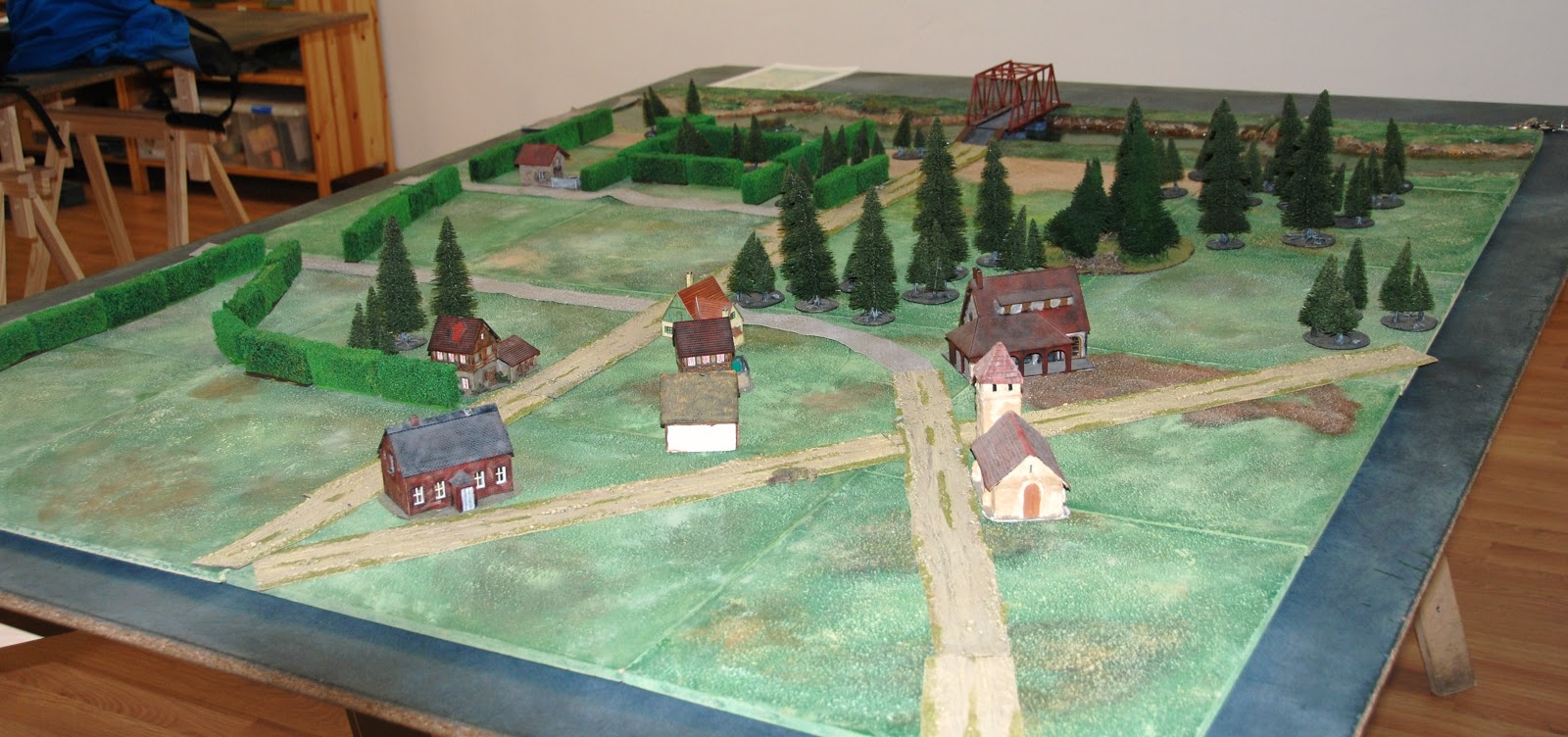 Game table - View from the South