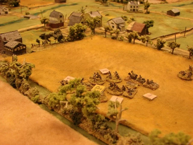 Advance comes under fire