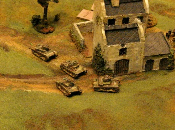 Lead Vickers platoon