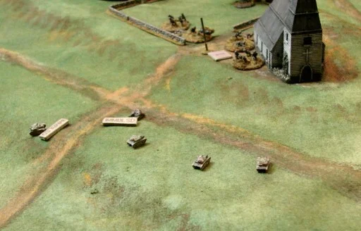 Tankettes Advancing