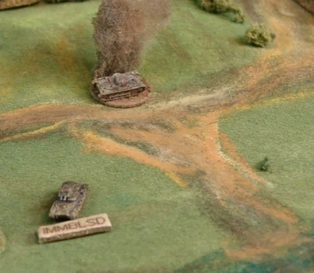 Knocked out Panzers