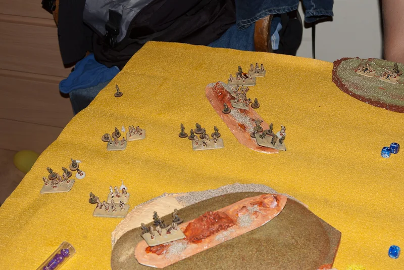2nd Platoon advances, first squad reaches the hill