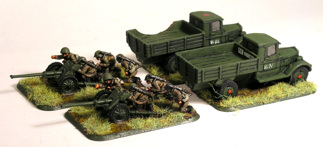 Anti-Tank Gun Vzvod (2 x 45mm L46 Guns)