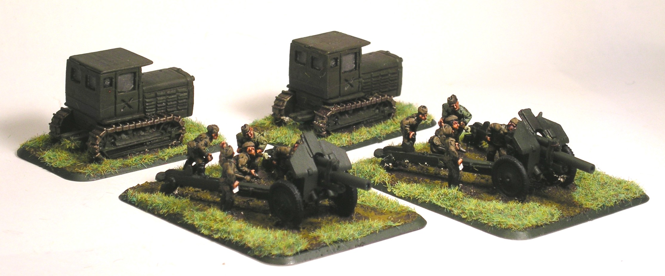 Divisional Artillery Battery (2 x 122mm M38 Guns)