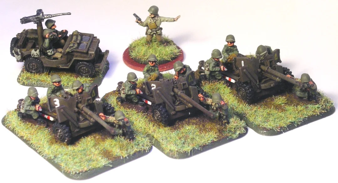 Anti-Tank Platoon (3 x 57mm Anti-Tank Guns, Transport Missing)