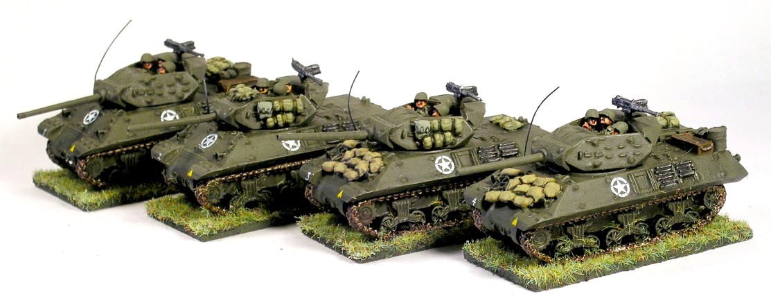SP Tank Destroyer Platoon Option One: 1943-4 (4 x M10 "Wolverine" Tank Destroyer)
