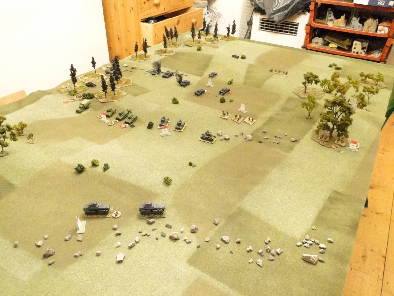 Overview of the battle