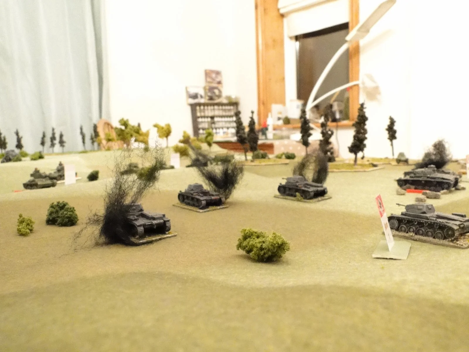 One final salvo from the Russians takes out two Panzer IIs