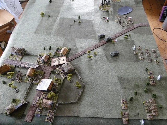 Soviet blinds revealed. Argh! most blinds contained forces, this was going to be pretty one sided