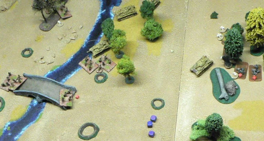 MG's and the Panzer Commander put and end to the silly russians...