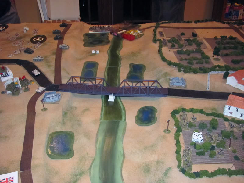 The Ponte Primosole: IABSM's variable movement dice made dashing across this lengthy span a real gamble