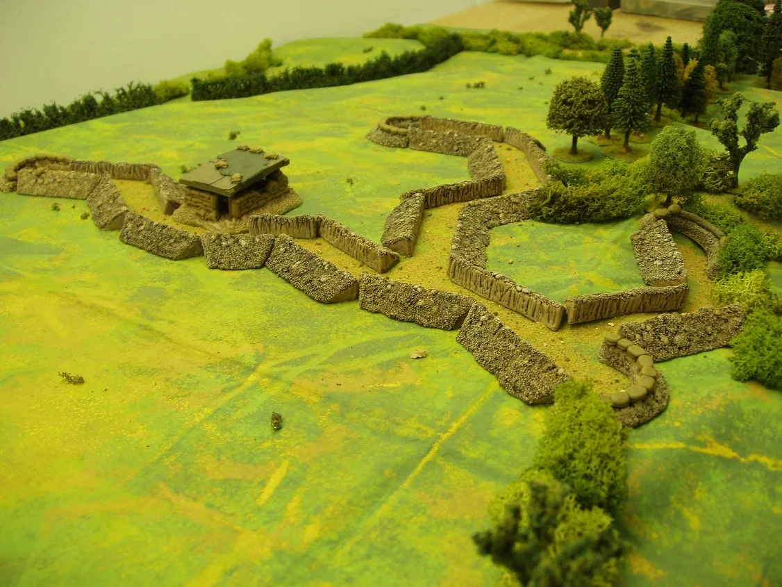 German field position WN40a. All 916th defenders are concealed.