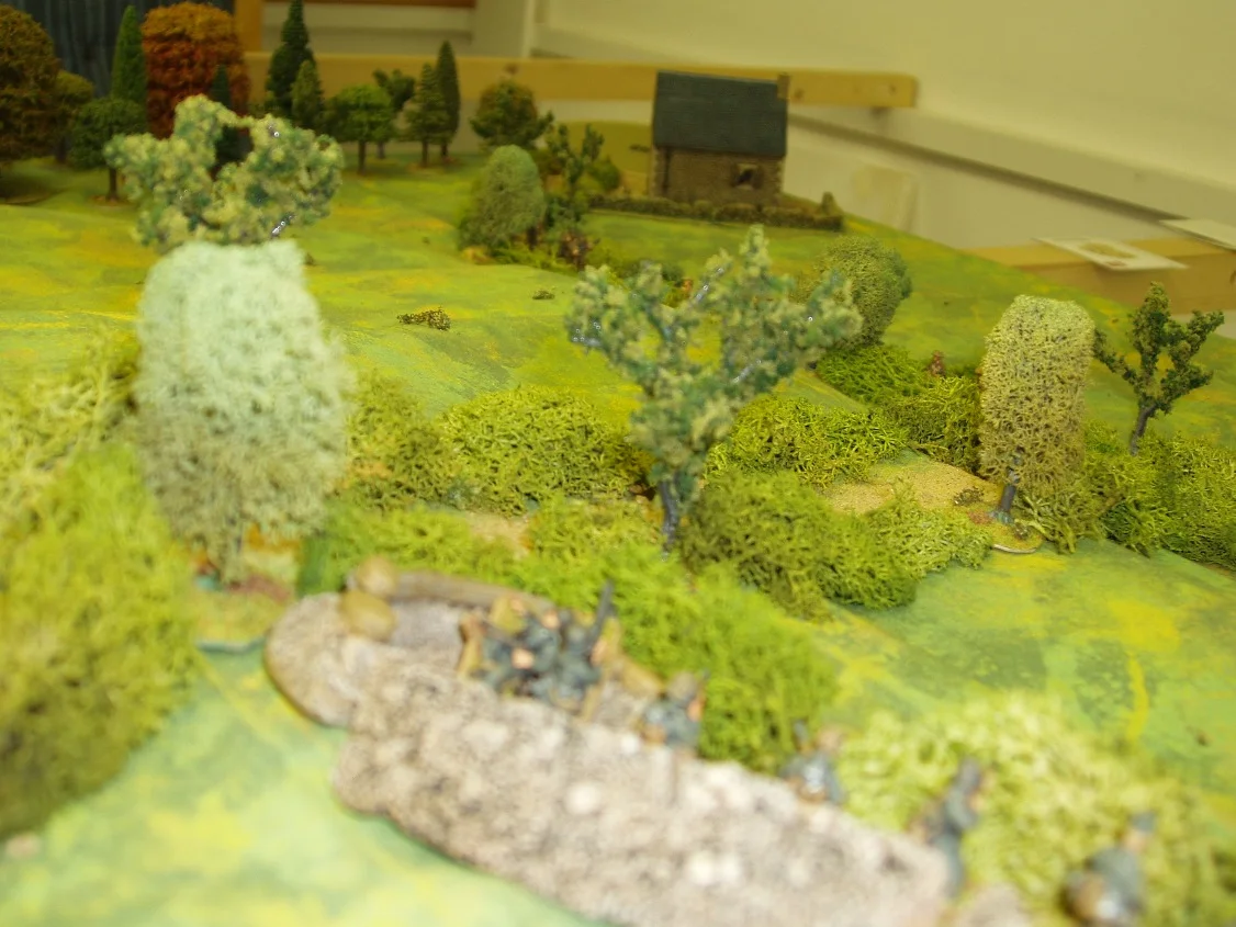 A German platoon deploys to engage 15 Platoon.