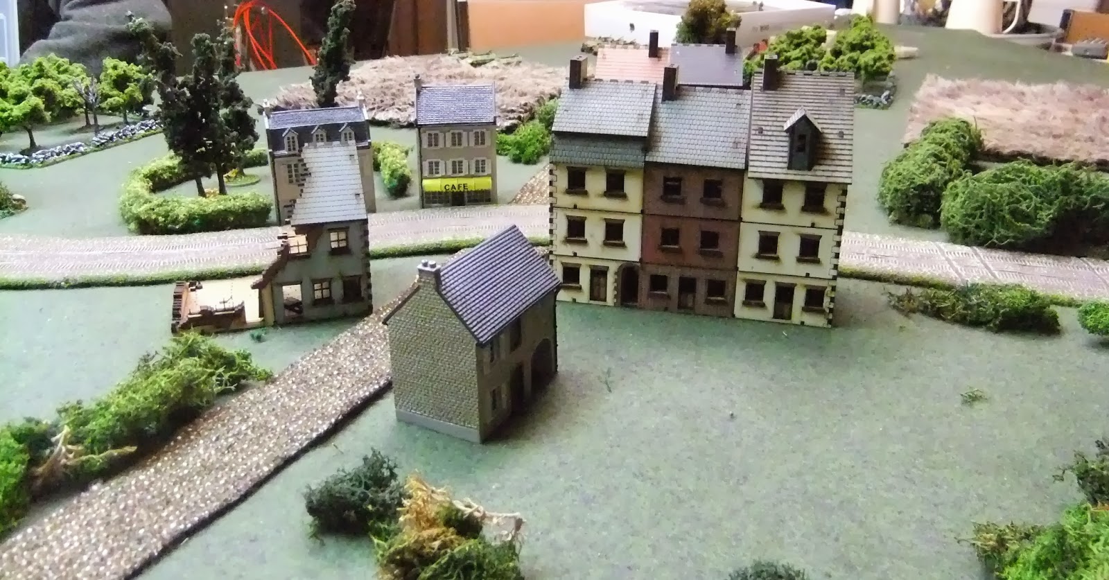 Trois Lapins viewed from the left of the Canadian position