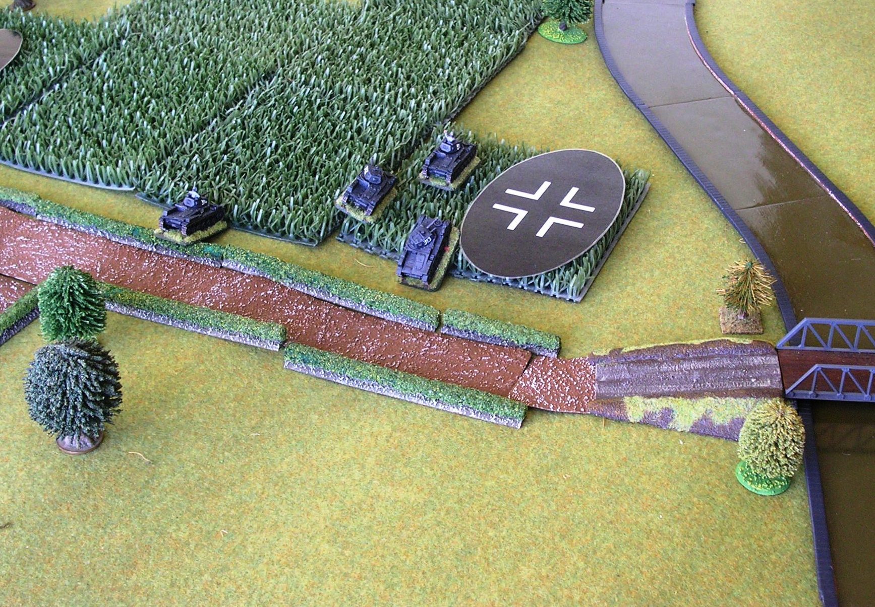 Panzer IIs scatter