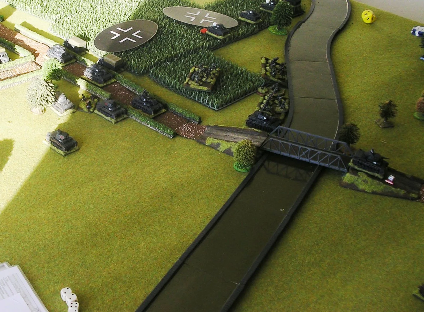Germans slam forward