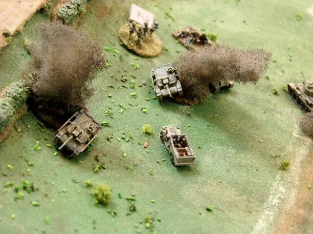 Not a good place Scouts still trying to survive. Taking fire from small arms.