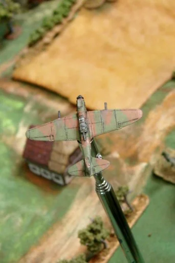 Sturmovik strike out The lone IL-2 not only tried to target the SU-76s but was driven off by the 37mm AA.