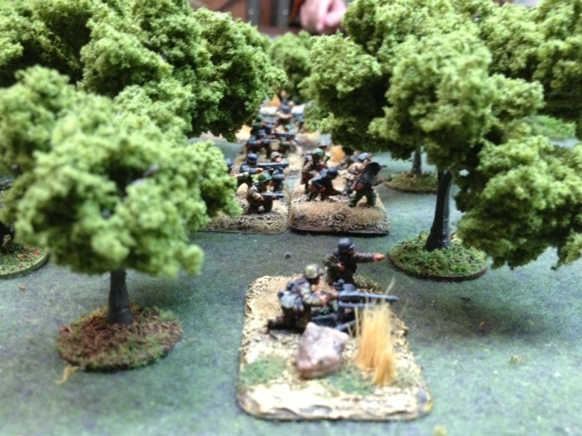 MIKEY'S TROOPS DRAW A BEAD (15MM BATTLEFRONT FIGURES FROM MY COLLECTION).