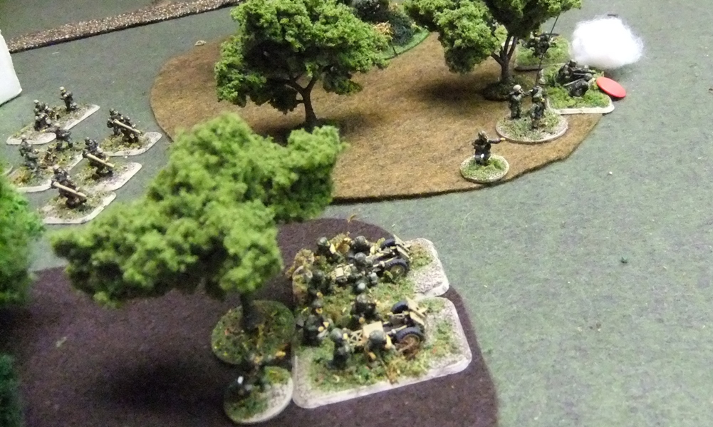 German base of fire