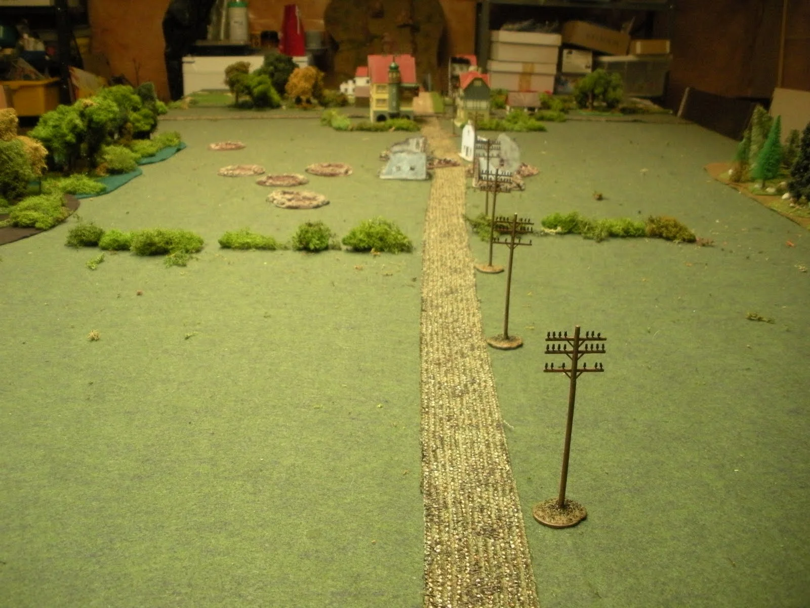 The table from the Canadian start line