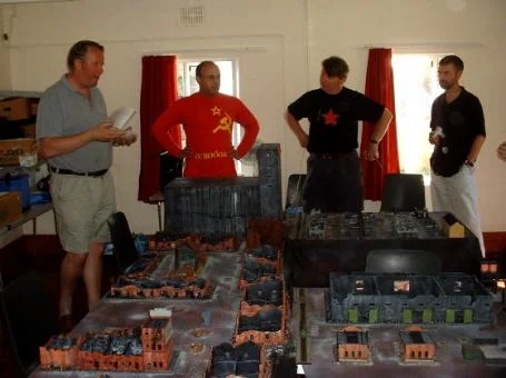 (L t0 R) Richard Clarke, Robert Avery, Gerard and Kelvin