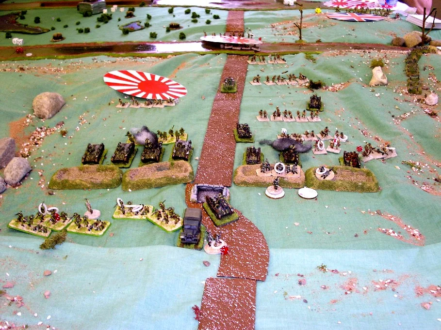 Japanese Take First Line