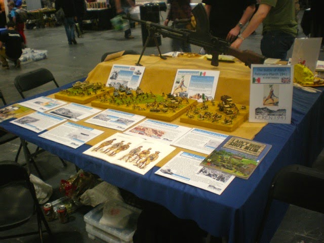 The display table was well received
