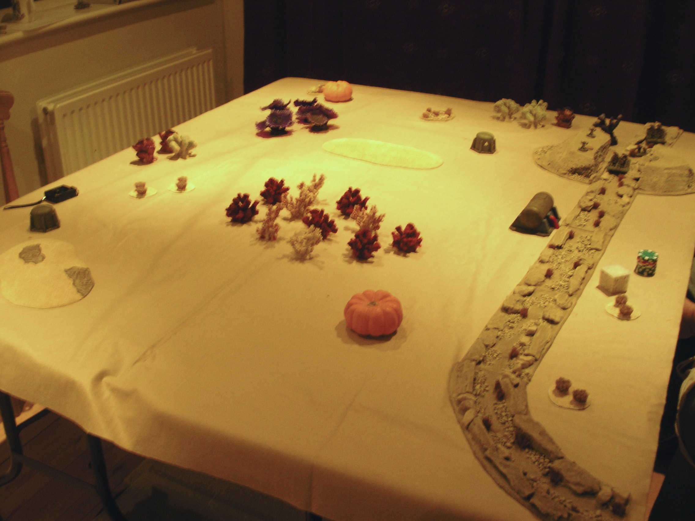 The Battlefield (covered in a strange alien light!)
