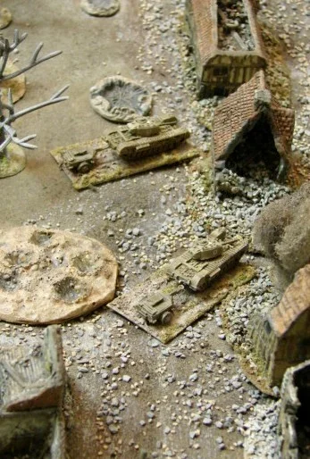Crocodiles Negotiating The Destroyed Town