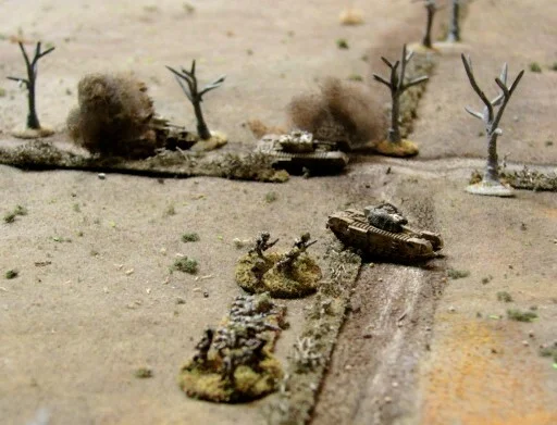 Troop Leader Skirting Minefield