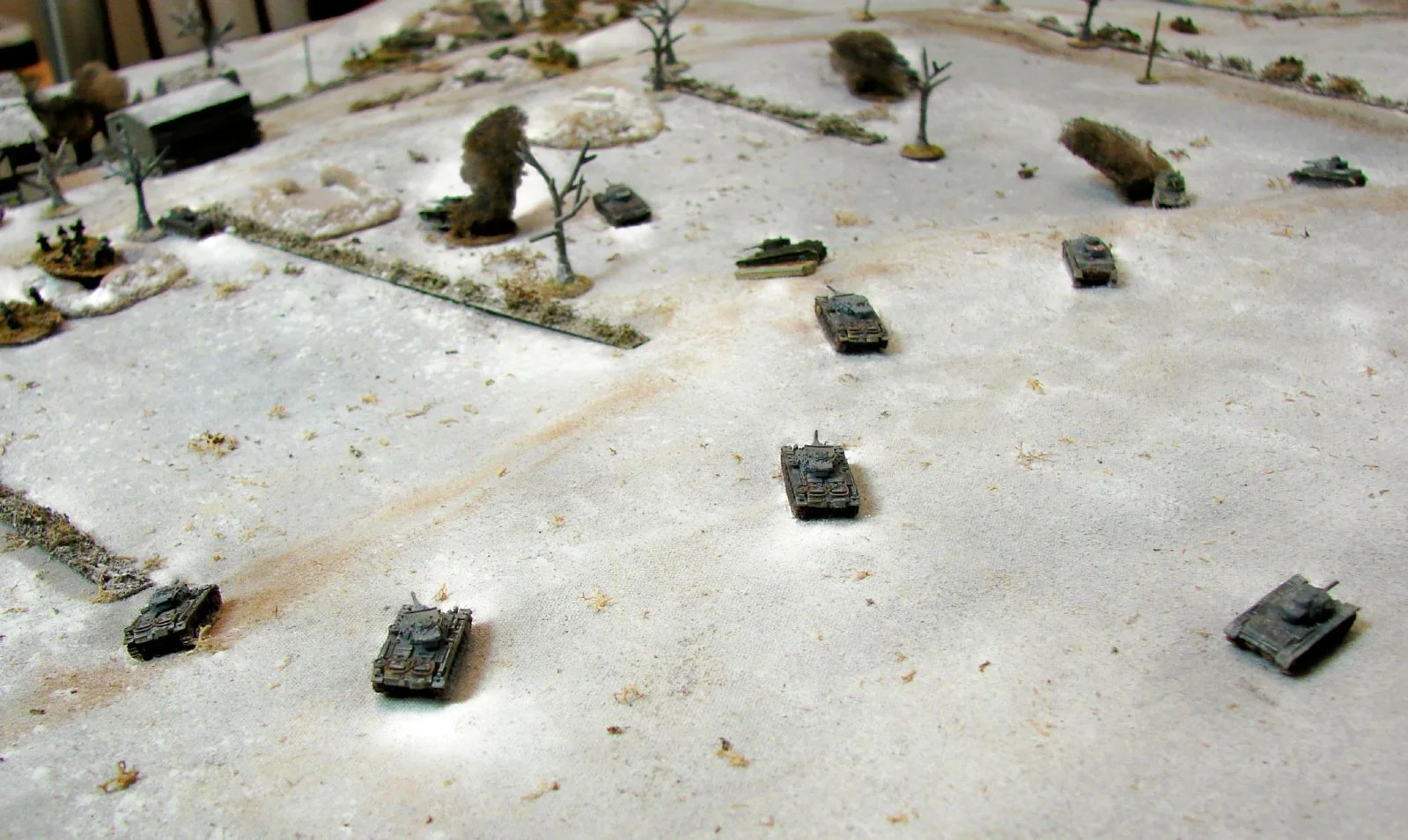 Panzers Looking For Targets