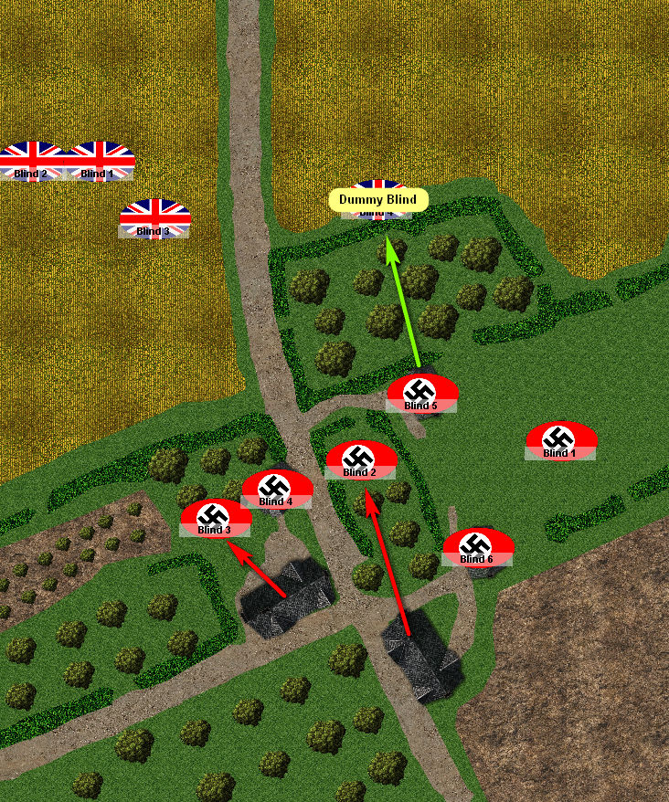 German Blinds advance and spot