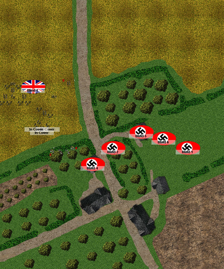 The view of the whole battlefield at Turn 6