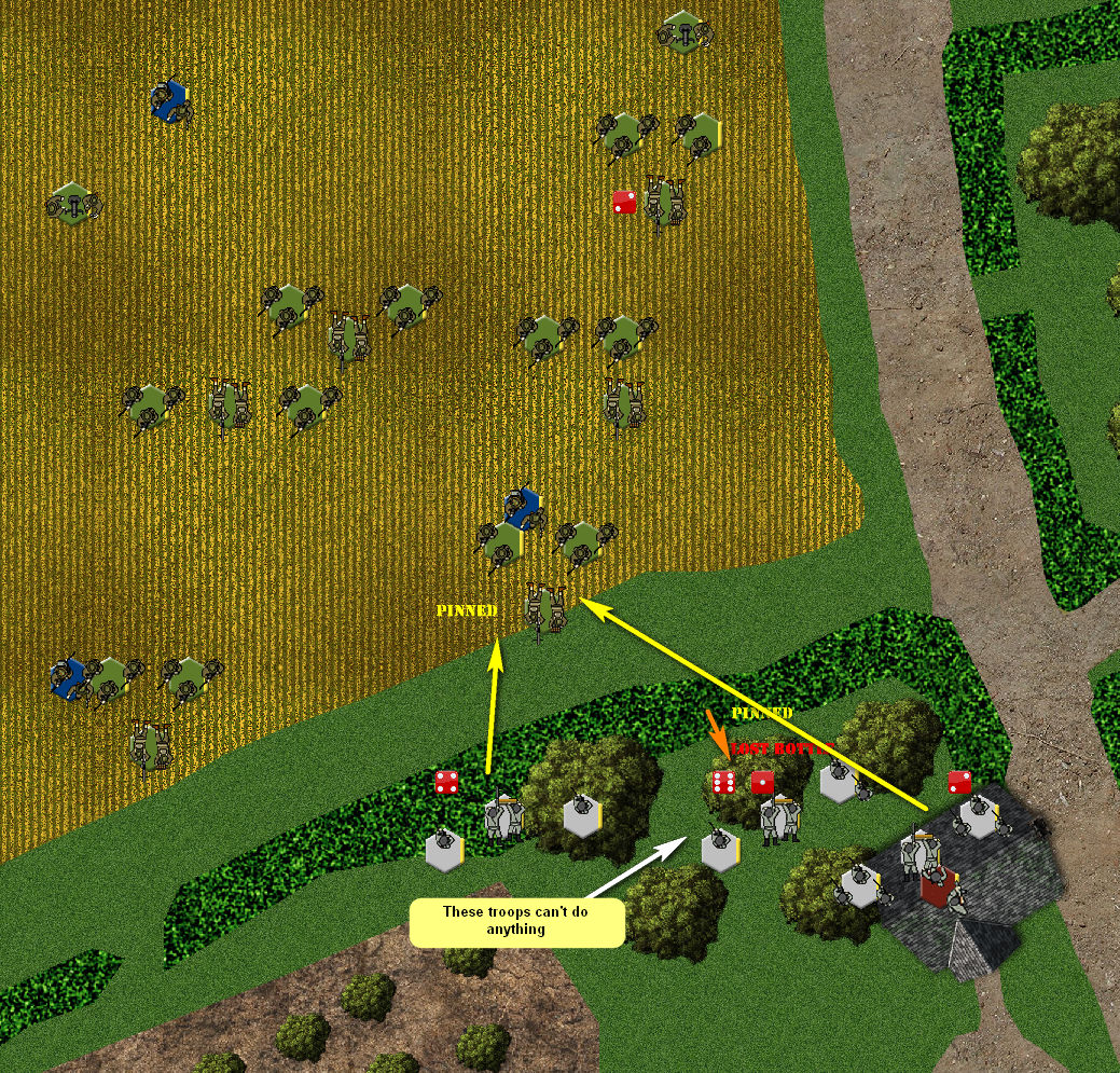 The Germans are struggling to fight back