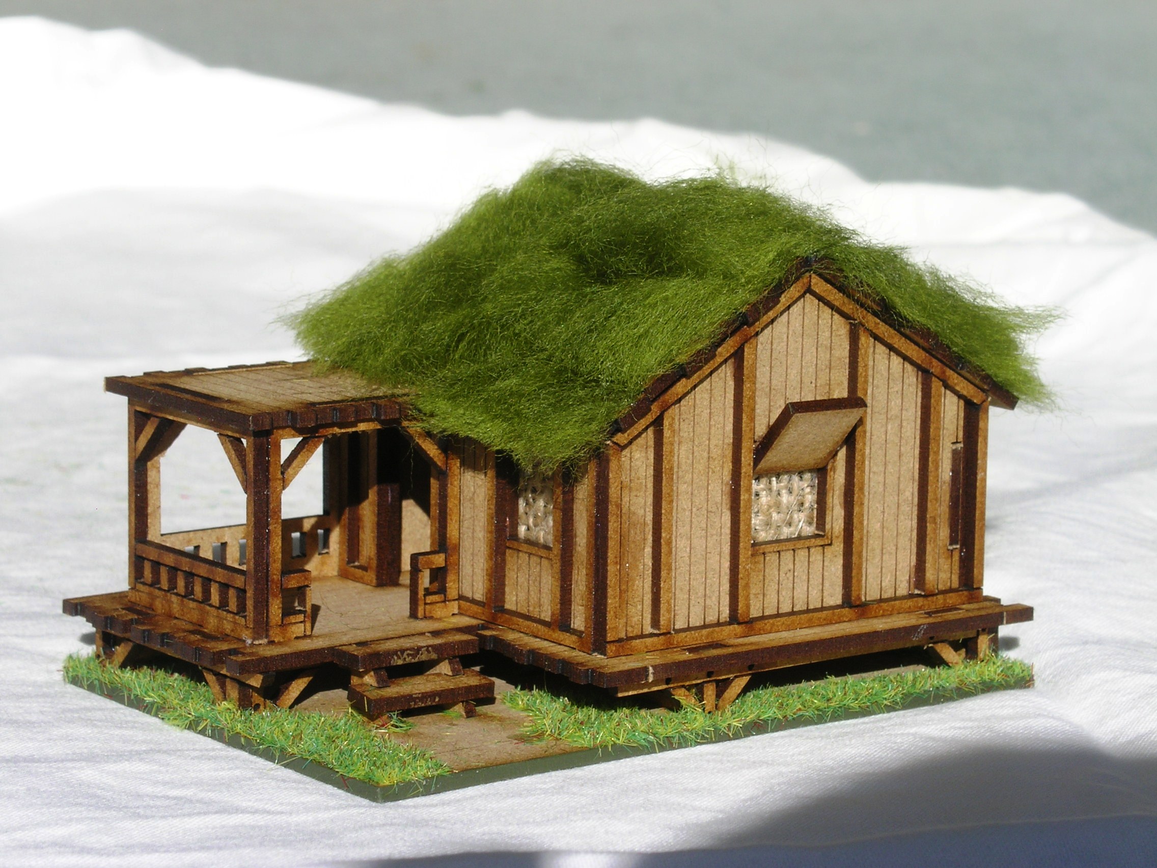Building One: Planked Style Village House - Low