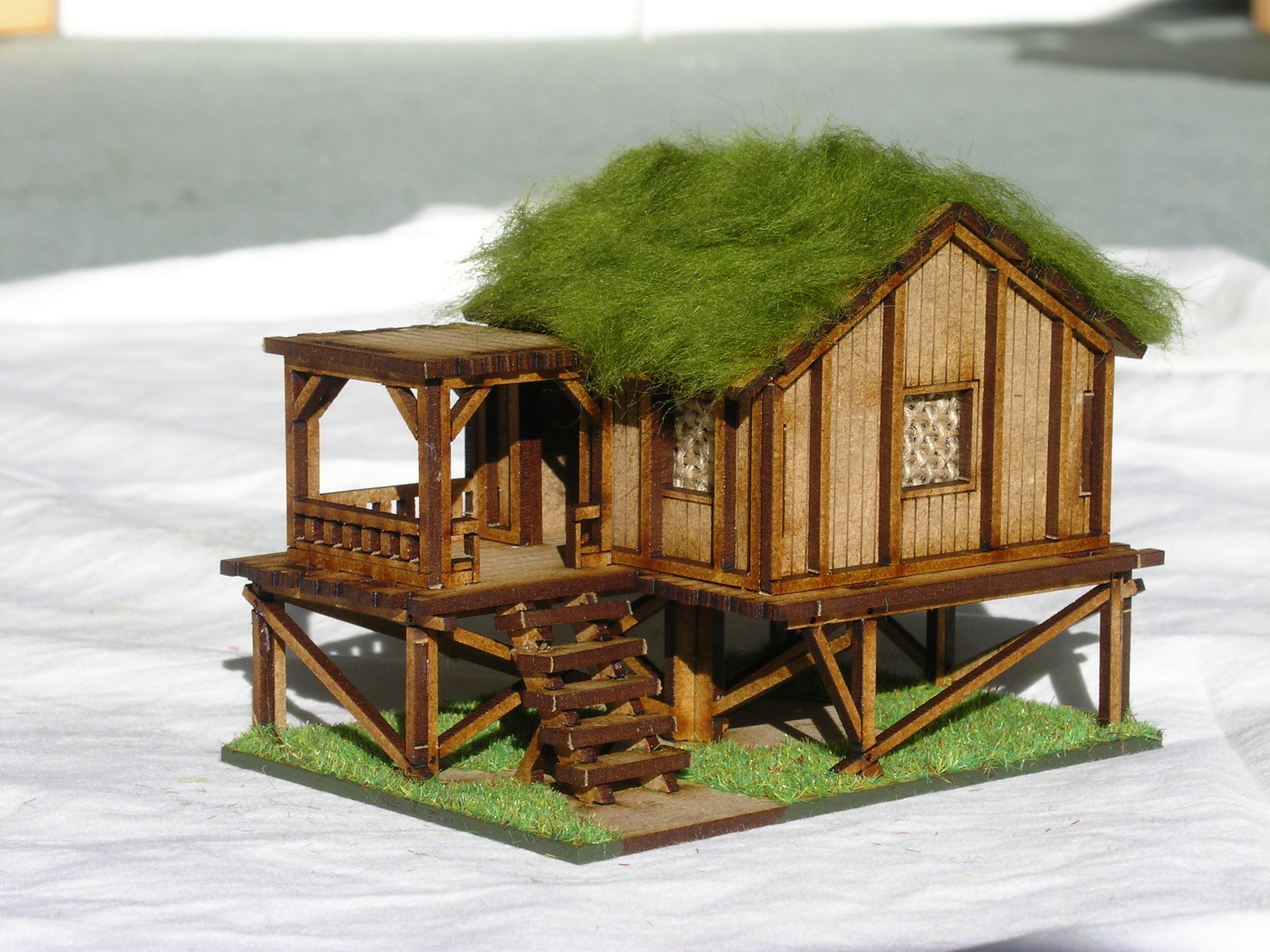 Building Five: Planked Style Village House