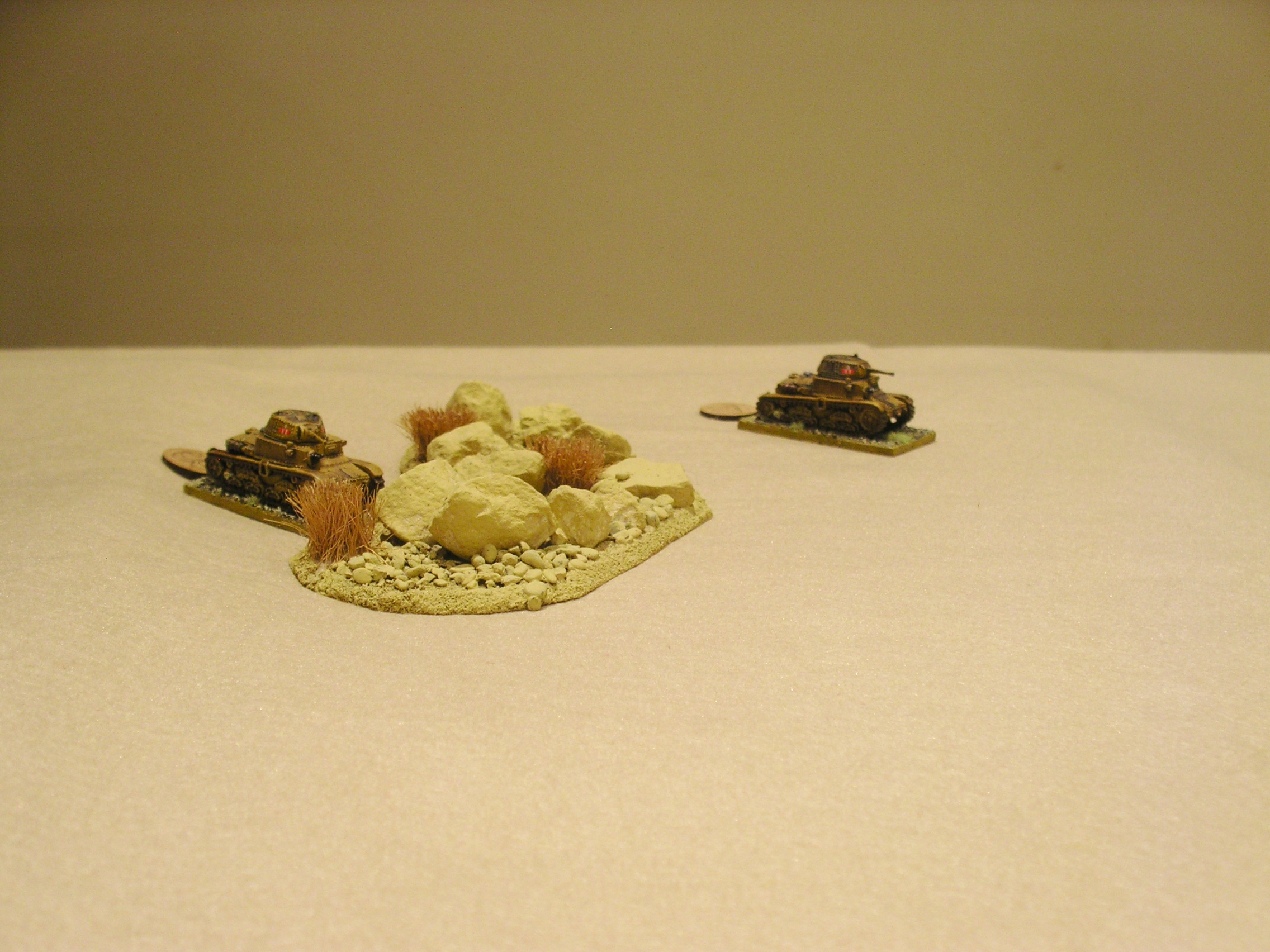 The Italian left flank