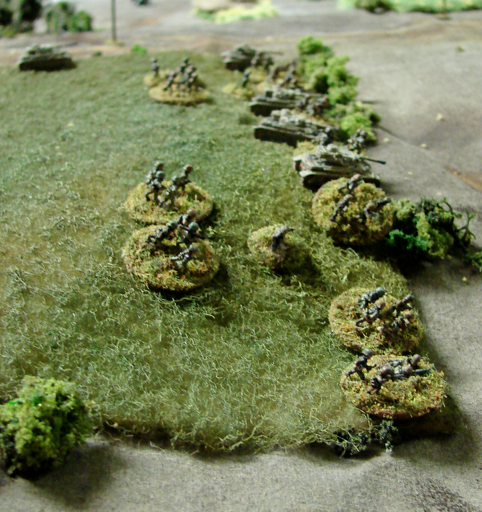 The Main German Advance