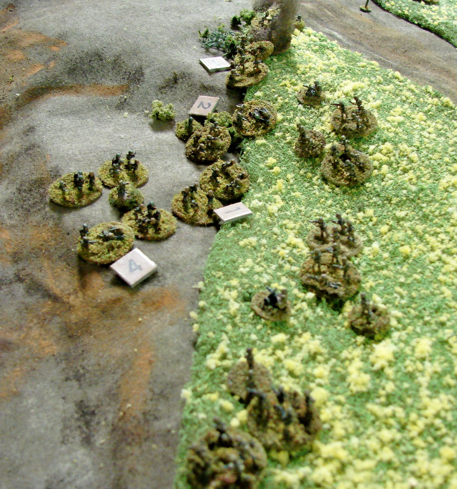 Close assault in the sunflowers
