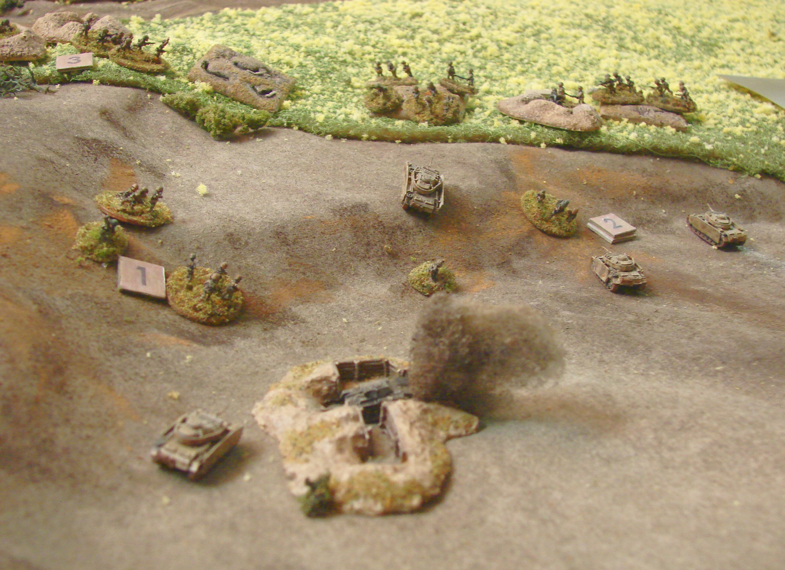 Saving the grenadiers in the gulley