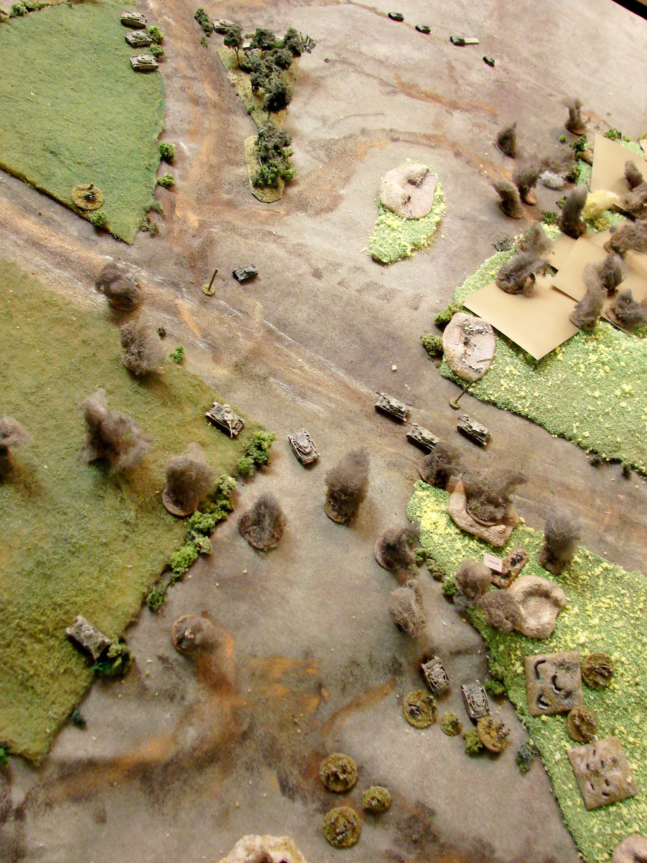 Over the battlefield