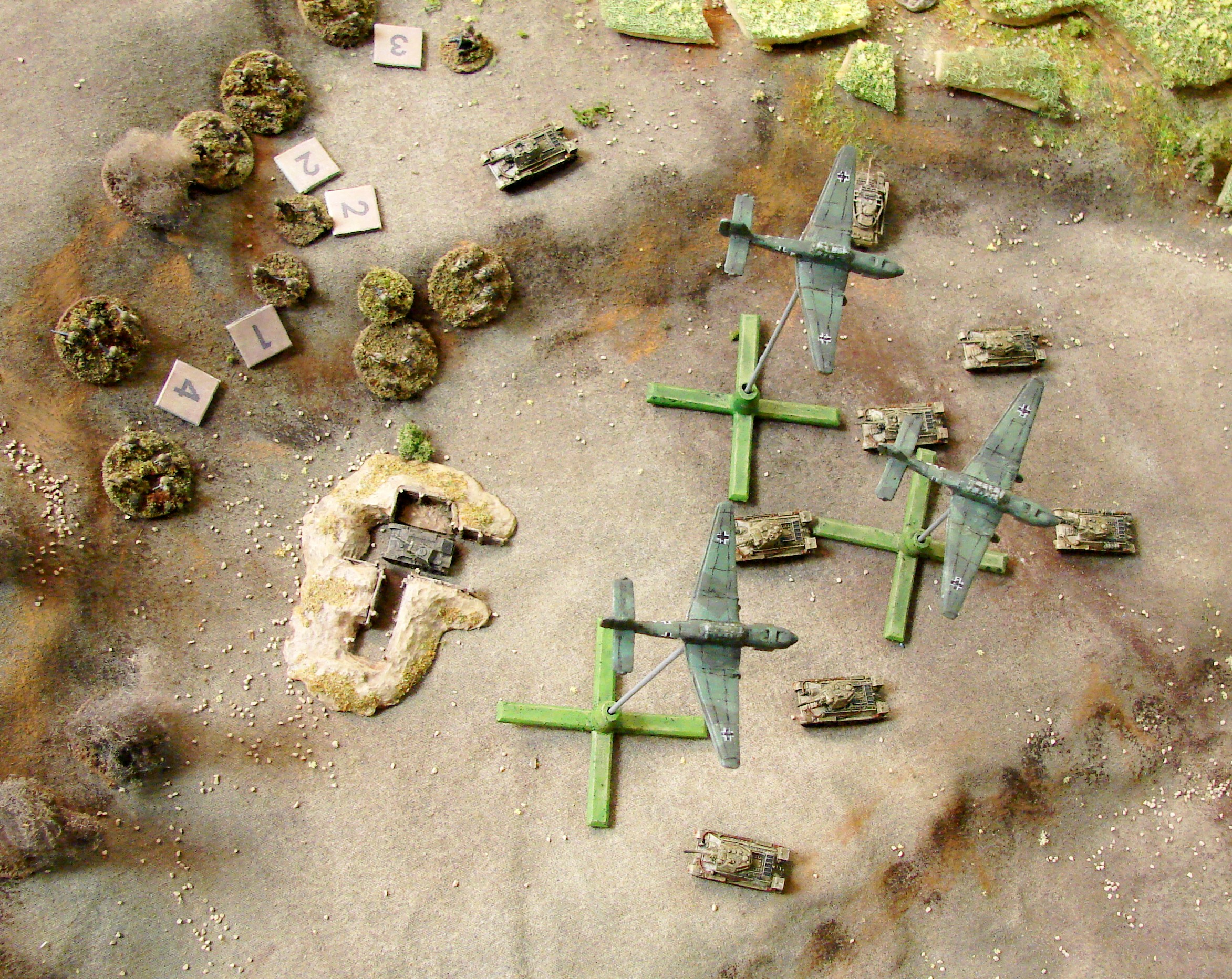 Stukas see some T-34s