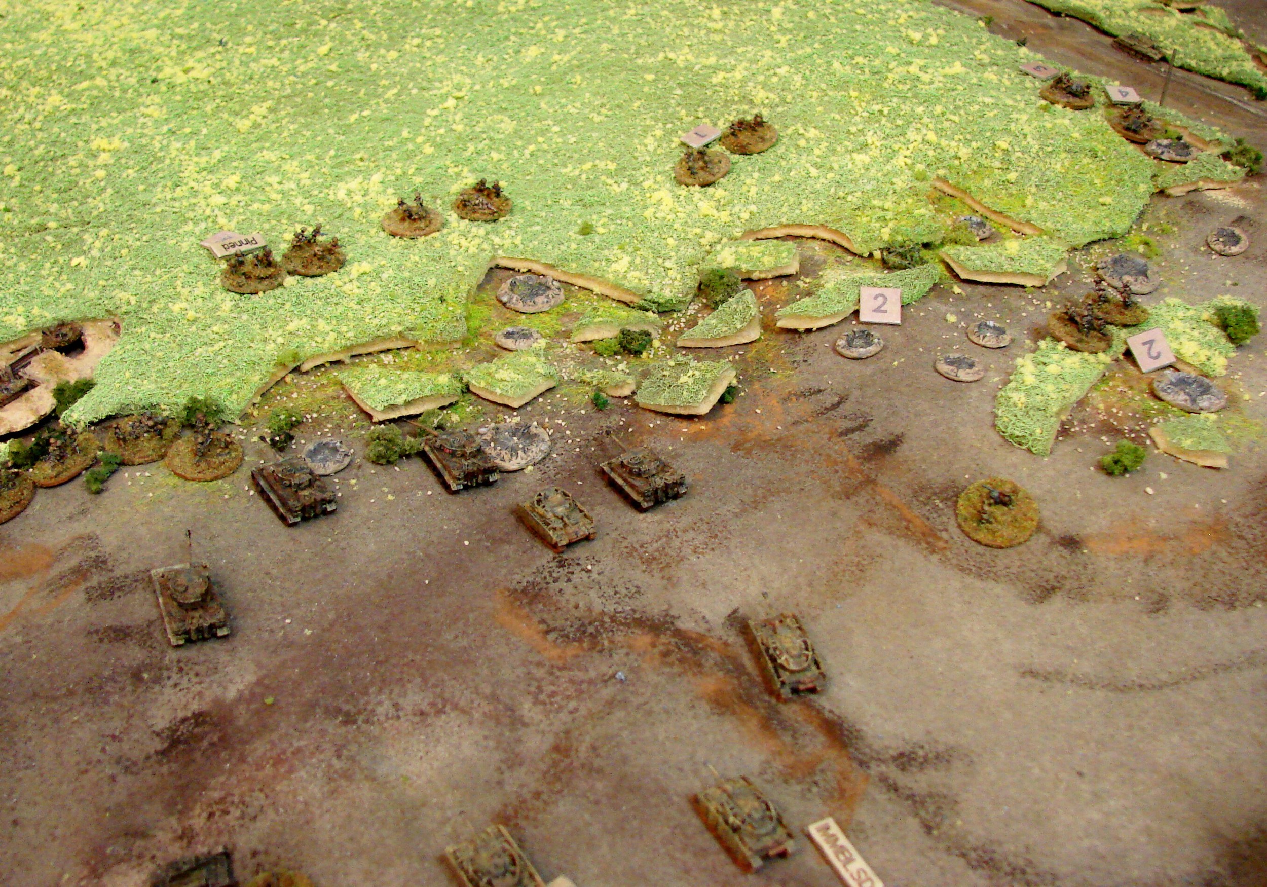 Taking hits and looking for the grenadiers
