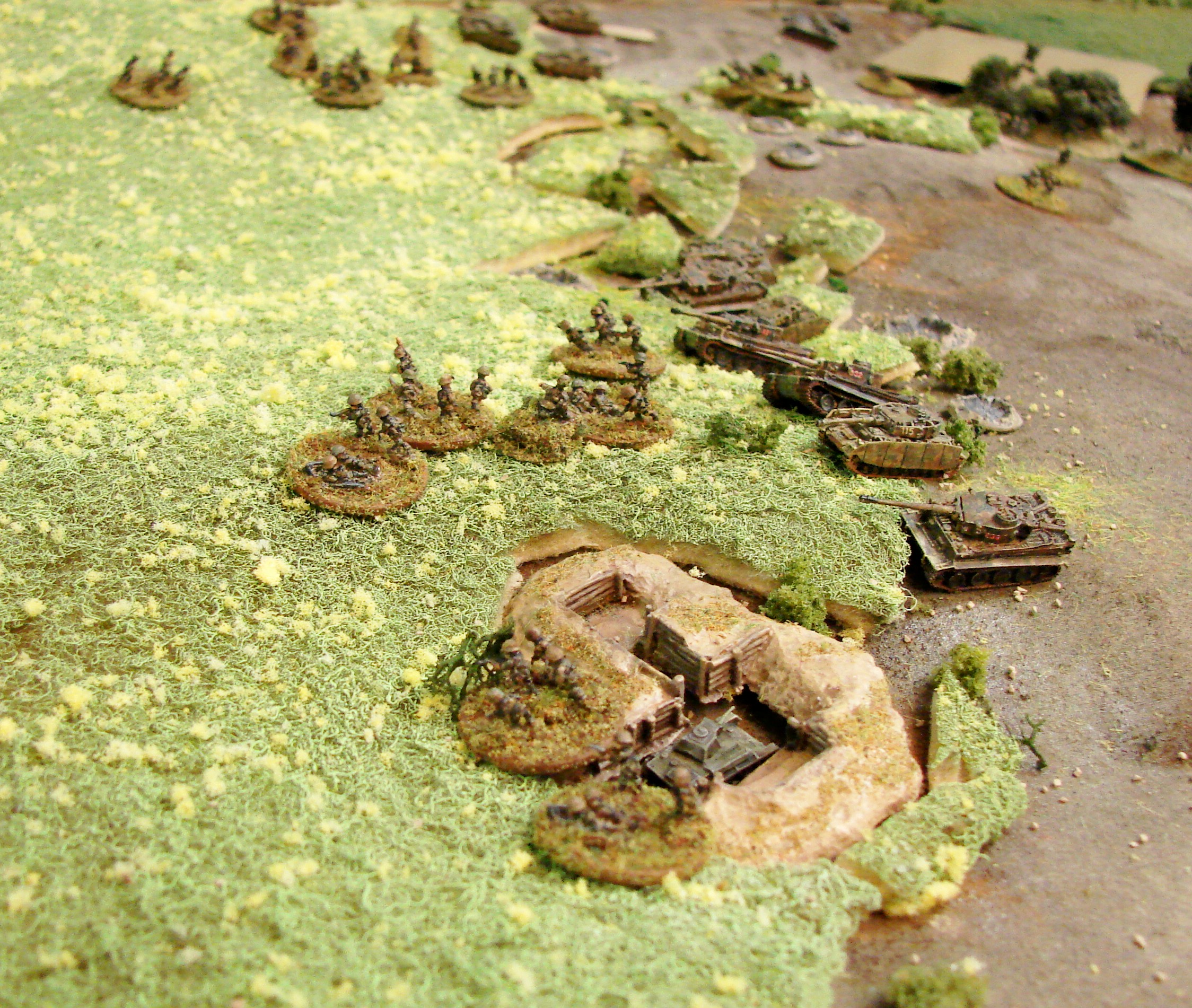 The Grenadiers finally arrive