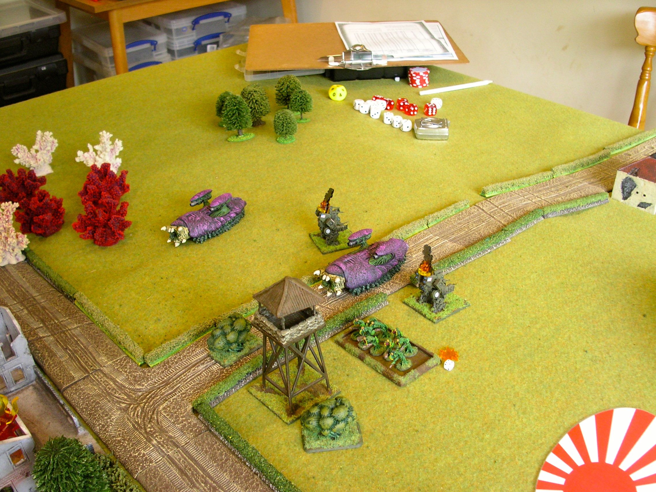 chitin tanks and gasbags close on the farm